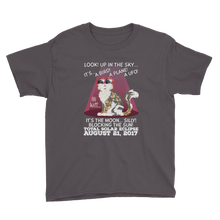 Boys Solar Eclipse Short Sleeve T-Shirt - "Calico Cat" Look! Up In The Sky August 21, 2017