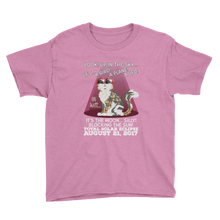 Boys Solar Eclipse Short Sleeve T-Shirt - "Calico Cat" Look! Up In The Sky August 21, 2017
