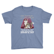 Boys Solar Eclipse Short Sleeve T-Shirt - "Calico Cat" Look! Up In The Sky August 21, 2017