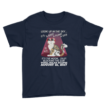 Boys Solar Eclipse Short Sleeve T-Shirt - "Calico Cat" Look! Up In The Sky August 21, 2017