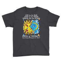 Boys Solar Eclipse Short Sleeve T-Shirt - Diego & Frida - Live Love Dance Path of Totality August 21, 2017