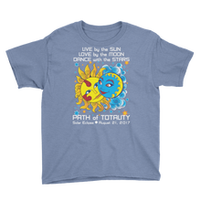 Boys Solar Eclipse Short Sleeve T-Shirt - Diego & Frida - Live Love Dance Path of Totality August 21, 2017