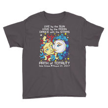 Boys Solar Eclipse Short Sleeve T-Shirt - Han & Leia - Live Love Dance Path of Totality August 21, 2017