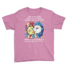 Boys Solar Eclipse Short Sleeve T-Shirt - Han & Leia - Live Love Dance Path of Totality August 21, 2017
