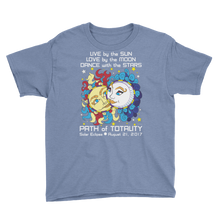 Boys Solar Eclipse Short Sleeve T-Shirt - Han & Leia - Live Love Dance Path of Totality August 21, 2017