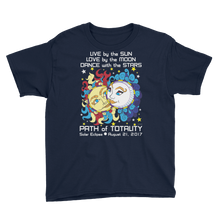 Boys Solar Eclipse Short Sleeve T-Shirt - Han & Leia - Live Love Dance Path of Totality August 21, 2017
