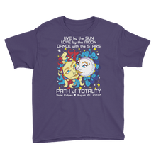Boys Solar Eclipse Short Sleeve T-Shirt - Han & Leia - Live Love Dance Path of Totality August 21, 2017
