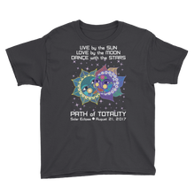 Boys Solar Eclipse Short Sleeve T-Shirt - Anna & Vronsky - Live Love Dance - Path of Totality August 21, 2017