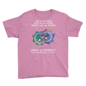 Boys Solar Eclipse Short Sleeve T-Shirt - Anna & Vronsky - Live Love Dance - Path of Totality August 21, 2017