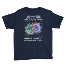 Boys Solar Eclipse Short Sleeve T-Shirt - Anna & Vronsky - Live Love Dance - Path of Totality August 21, 2017