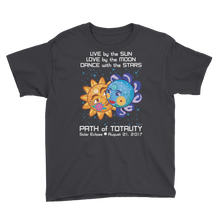 Boys Solar Eclipse Short Sleeve T-Shirt - Cinderella & Charming - Live Love Dance Path of Totality August 21, 2017