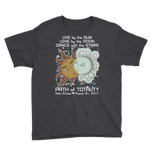 Boys Solar Eclipse Short Sleeve T-Shirt - Drogo & Daenerys - Live Love Dance Path of Totality August 21, 2017