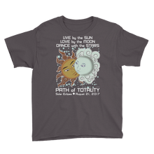 Boys Solar Eclipse Short Sleeve T-Shirt - Drogo & Daenerys - Live Love Dance Path of Totality August 21, 2017