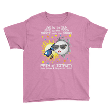 Boys Solar Eclipse Short Sleeve T-Shirt - Bonnie & Clyde - Live Love Dance - Path of Totality August 21, 2017