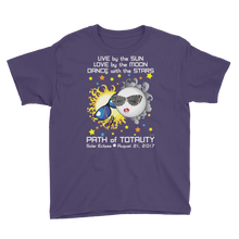 Boys Solar Eclipse Short Sleeve T-Shirt - Bonnie & Clyde - Live Love Dance - Path of Totality August 21, 2017