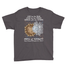Boys Solar Eclipse Short Sleeve T-Shirt - Deckard & Rachel - Live Love Dance Path of Totality August 21, 2017