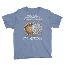 Boys Solar Eclipse Short Sleeve T-Shirt - Deckard & Rachel - Live Love Dance Path of Totality August 21, 2017