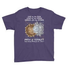 Boys Solar Eclipse Short Sleeve T-Shirt - Deckard & Rachel - Live Love Dance Path of Totality August 21, 2017