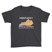 Boys Solar Eclipse Short Sleeve T-Shirt - Kentucky - Path of Totality August 21, 2017