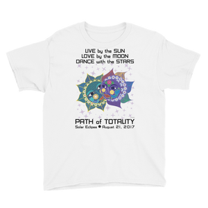 Boys Solar Eclipse Short Sleeve T-Shirt - Anna & Vronsky - Live Love Dance - Path of Totality August 21, 2017