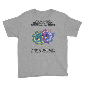 Boys Solar Eclipse Short Sleeve T-Shirt - Anna & Vronsky - Live Love Dance - Path of Totality August 21, 2017