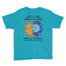 Boys Solar Eclipse Short Sleeve T-Shirt - Antony & Cleopatra - Live Love Dance Path of Totality August 21, 2017